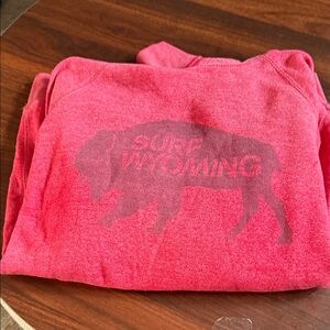 Women's pink Surf Wyoming hoodie